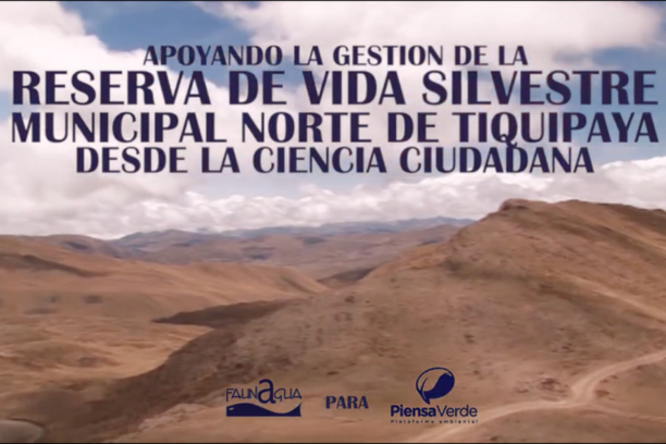 image for Apoyando la gestión participativa de la Reserva Municipal de Vida Silvestre Norte de Tiquipaya desde la ciencia ciudadana